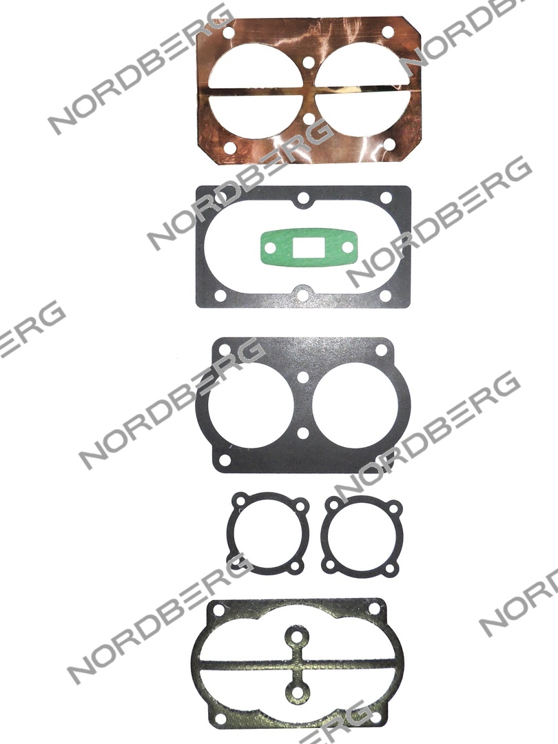 Комплект прокладок для головки NCE100/400 new NORDBERG NCE100/400#RKnew