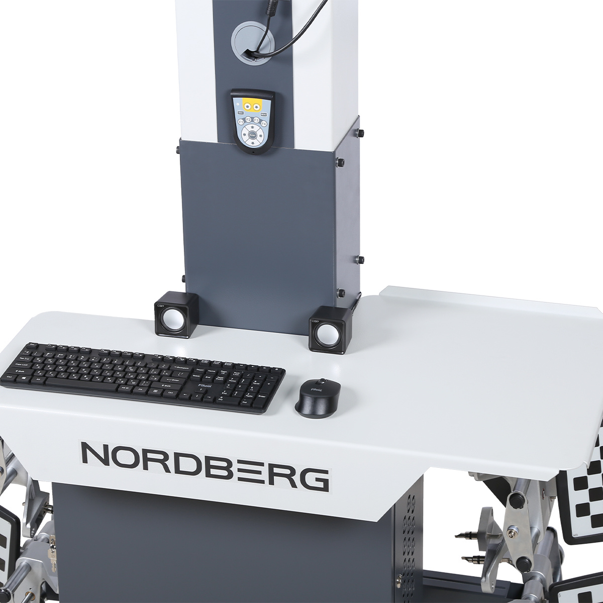 Стенд сход-развал 3D модель четырехкамерный NORDBERG C804_серый