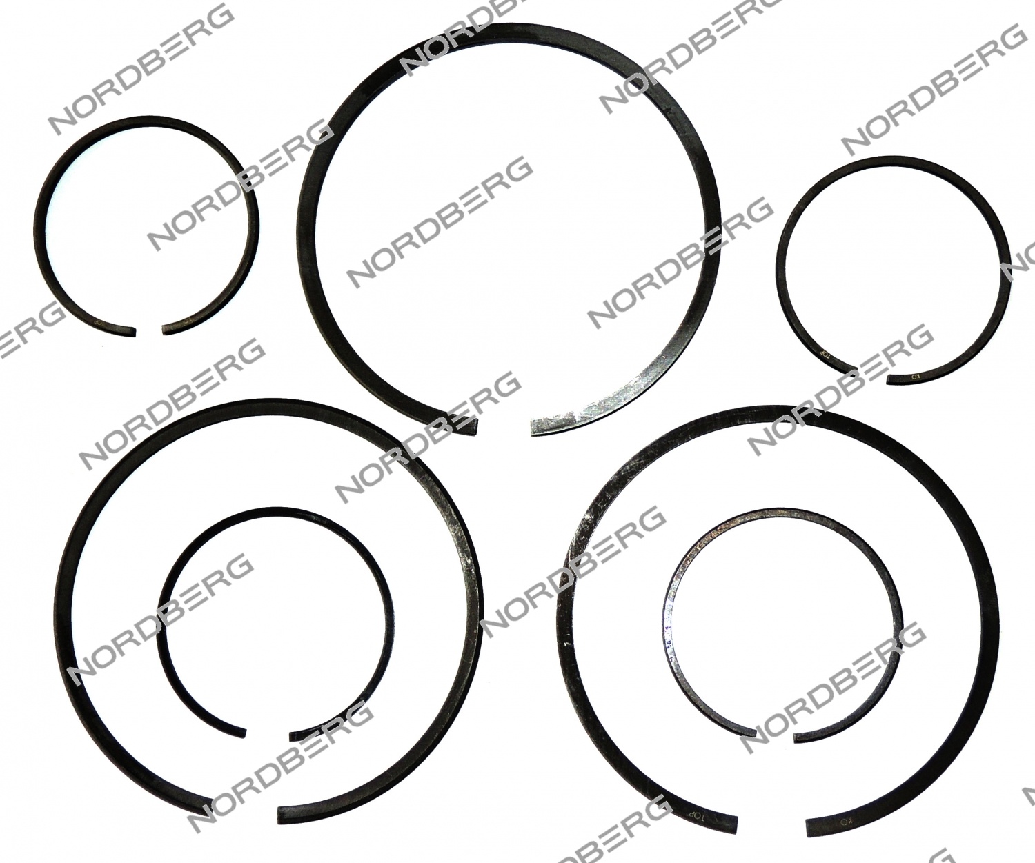 Комплект поршневых колец  для NC270/830 (HP+LP) NORDBERG 8550