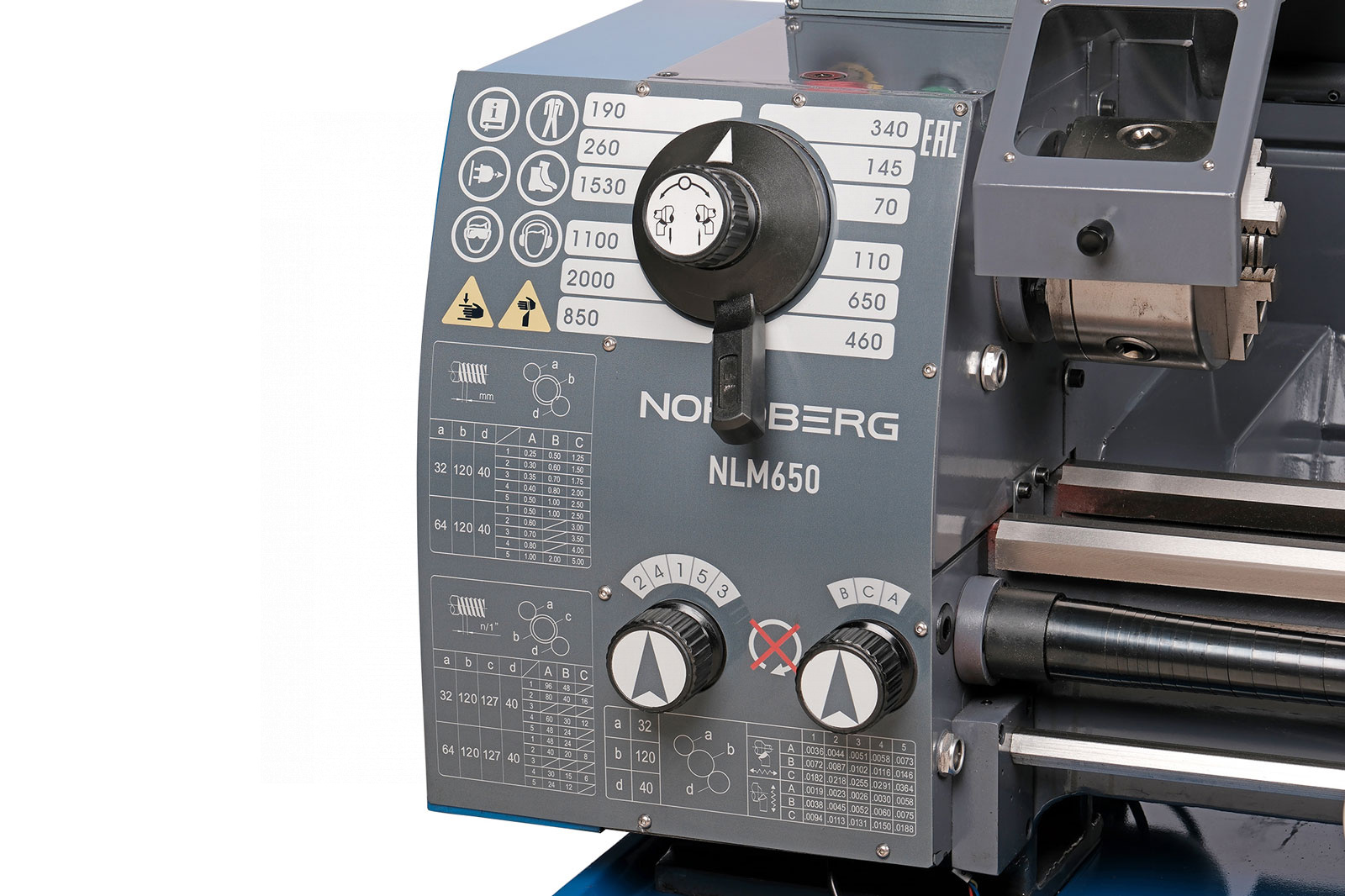 Токарный станок NORDBERG NLM650