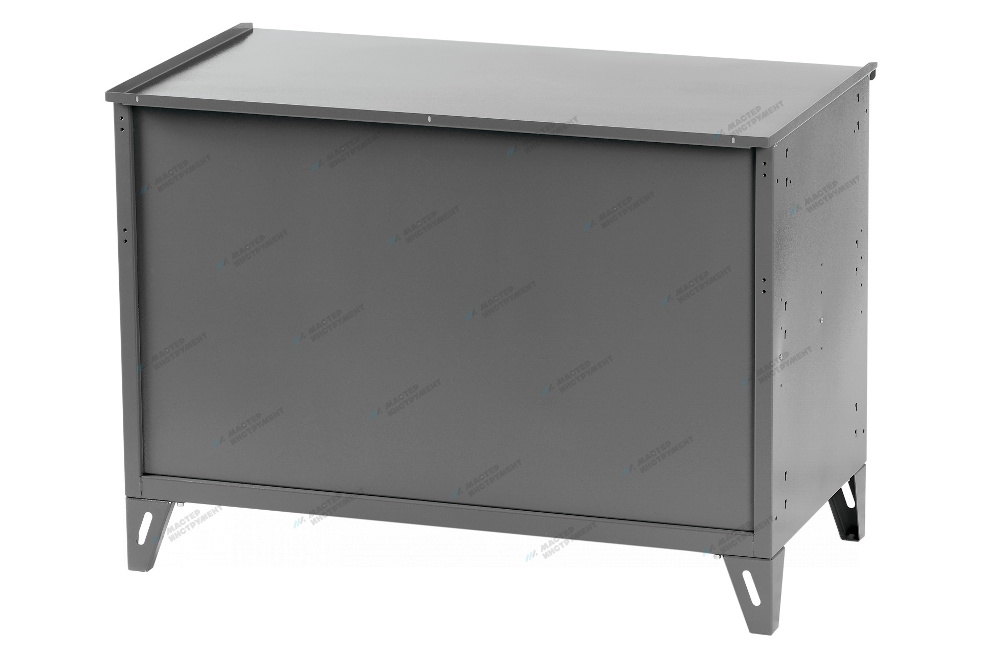 Верстак слесарный трехтумбовый, 2 серые створки OPTIMAL NW302 7012/7015