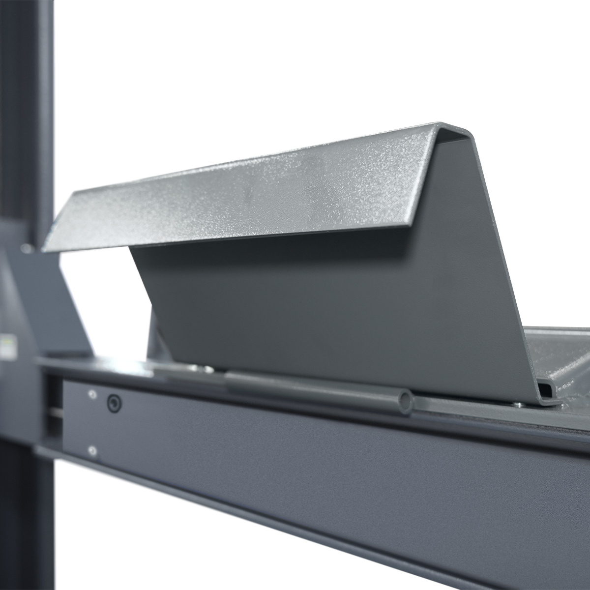 Подъемник четырехстоечный 5 т, с ручной траверсой 2 т N423, для сход-развала, электростопоры, серый NORDBERG 4450_EG(M2)