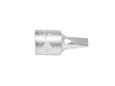 Насадка (бита) торцевая  KING TONY 201208X Slotted1/4” L=25мм 8*1,2 мм