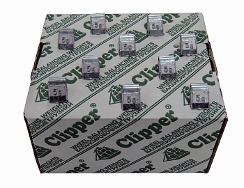 Грузики балансировочные для стальных дисков 5 г, 200 шт. CLIPPER 0205