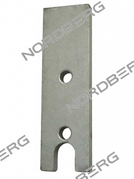 NORDBERG AUTOMOTIVE запчасть ШМС пластина 409 6000262  салазок 4639,5ID, нижняя