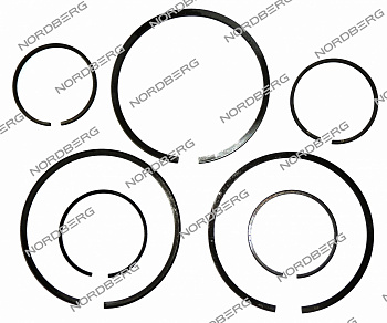 Комплект поршневых колец  для NC270/830 (HP+LP) NORDBERG 8550