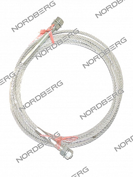 NORDBERG ЗАПЧАСТЬ ТРОС для подъемника N4124-4T