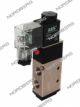 Клапан электромагнитный 4V210 для NL24 NORDBERG ЦБ-00007608