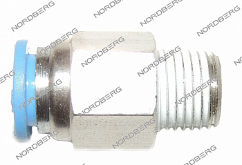 Переходник  для взрывной подкачки D10 1/4" NORDBERG 6000018