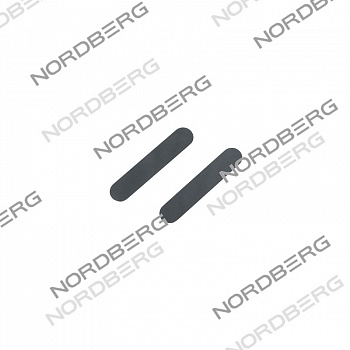 Пластина клапана для NCP100/420A, NCP100/420, NCP200/580, комплект 2 шт. NORDBERG 21125017