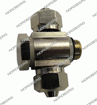nordberg automotive запчасть шмс переходник ct-y-0100008 (6000010) цилиндра рабочего стола (металл)