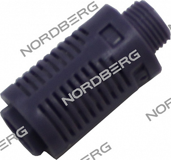 Шумоглушитель 1/8" пятиходового клапана ШМС NORDBERG FSK 01