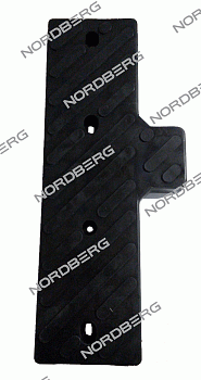 NORDBERG ЗАПЧАСТЬ ШМС НАКЛАДКА резиновая отбортировочная для 4638E