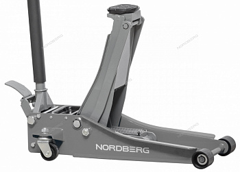 Домкрат подкатной 3,2 т, супернизкий подхват, педаль NORDBERG N32032G