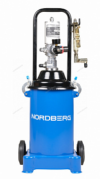 Установка пневматическая для раздачи густой смазки с баком, 12 л NORDBERG NO5012
