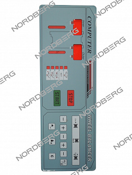 Панель B-01-1210003 (5509093) дисплея для 4524E нового образца NORDBERG B-01-1210003