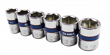 KINGTONY ГОЛОВКА ТОРЦЕВ. 233511M 1/4" 6гр. 11мм