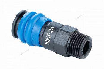 Разъем композитный "мама" быстросъемный - резьба M1/2" NORDBERG NKF24
