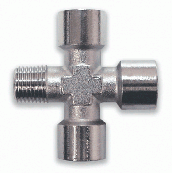 ASTUROMEC ПЕРЕХОДНИК A138/2 (14371) крест FFFМ1/4"
