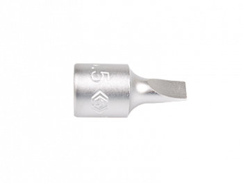 Насадка (бита) торцевая  KING TONY 201208X Slotted1/4” L=25мм 8*1,2 мм