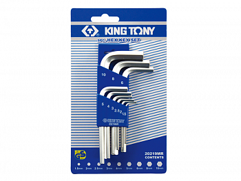 Комплект шестигранников KINGTONY 20219MR